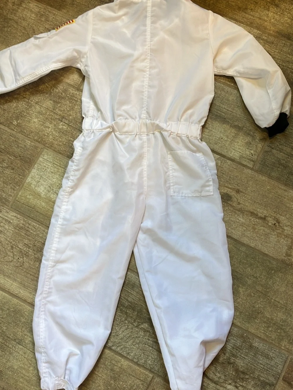 NASA Kids White Astronaut Costume Jumpsuit